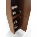 Delano 16" Linen Cabinet in Walnut