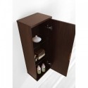 Burrell 14" Linen Cabinet in Walnut