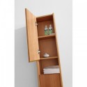 Delmore 12" Linen Cabinet in Chestnut