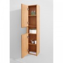 Delmore 12" Linen Cabinet in Chestnut