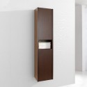 Delmore 12" Linen Cabinet in Walnut