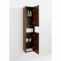 Delmore 12" Linen Cabinet in Walnut