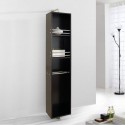 Marcel 14" Linen Cabinet in Espresso