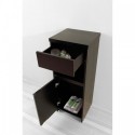 Raynard 16" Linen Cabinet in Espresso
