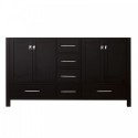 Caroline Avenue 60" Cabinet Only in Espresso