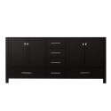 Caroline Avenue 72" Cabinet Only in Espresso