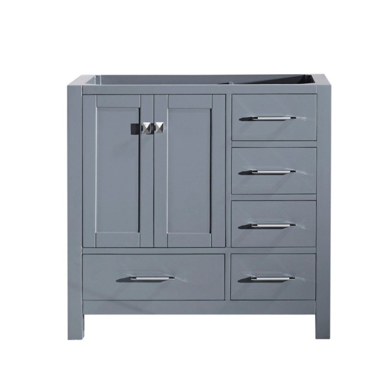 Caroline Avenue 36" Cabinet Only in Grey