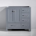 Caroline Avenue 36" Cabinet Only in Grey