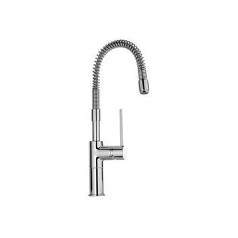 LaToscana 78558 Elba Kitchen Faucet with Spring Spout and Metal Lever Handle