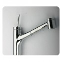 LaToscana 78576 Elba Kitchen Faucet with Pull Out Spray and Deck Escutcheon