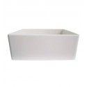 ALFI Brand AB505-B Single Basin Farmhouse Fireclay Kitchen Sink in Biscuit