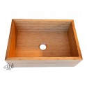 ALFI Brand AB3021 Single Bowl Bamboo Kitchen Farm Sink