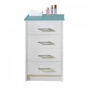 Tavian 18" Side Cabinet in Gloss White