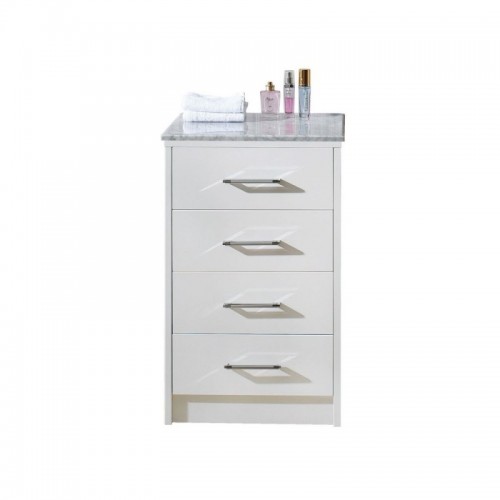 Tavian 18" Side Cabinet in Gloss White
