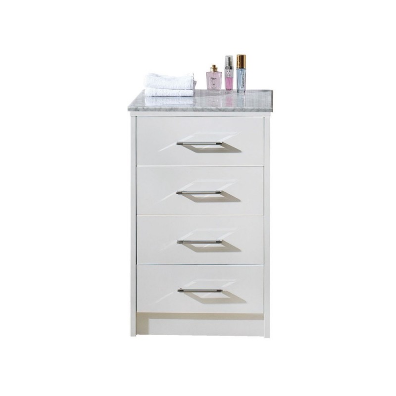 Tavian 18" Side Cabinet in Gloss White