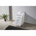 Tavian 18" Side Cabinet in Gloss White