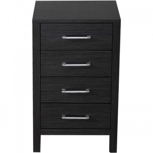 Dior 18" Side Cabinet in Zebra Grey