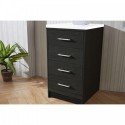 Tavian 18" Side Cabinet in Zebra Grey