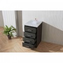 Tavian 18" Side Cabinet in Zebra Grey