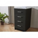 Tavian 18" Side Cabinet in Zebra Grey