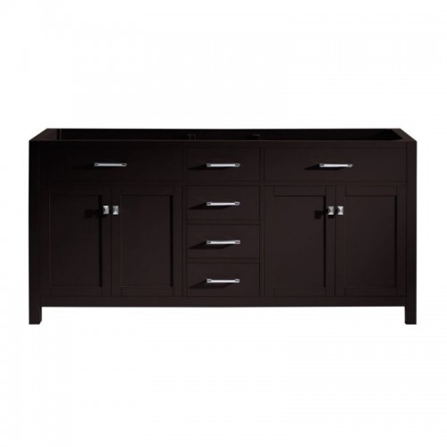 Caroline 72" Cabinet Only in Espresso