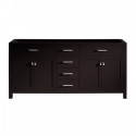 Caroline 72" Cabinet Only in Espresso
