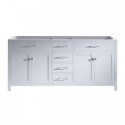 Caroline 72" Cabinet Only in White
