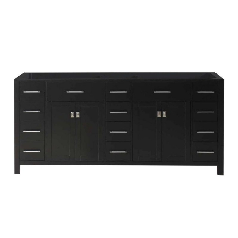 Caroline Parkway 72" Cabinet Only in Espresso