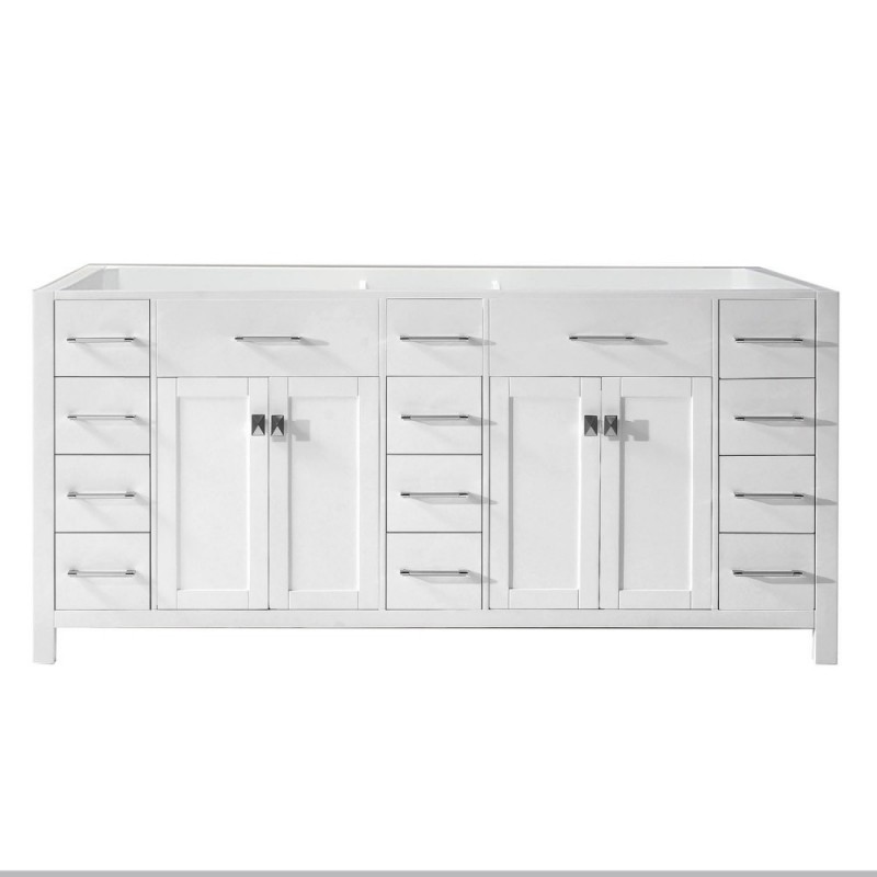 Caroline Parkway 72" Cabinet Only in White