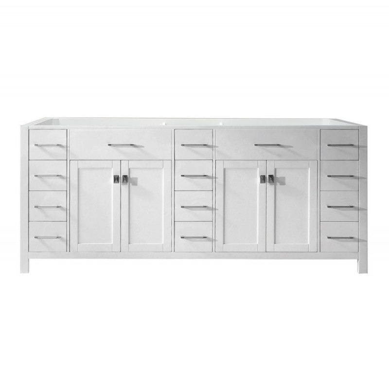 Caroline Parkway 78" Cabinet Only in White