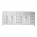 Caroline Parkway 78" Cabinet Only in White