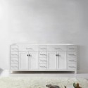 Caroline Parkway 78" Cabinet Only in White