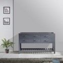 Caroline Estate 60" Cabinet Only in Grey