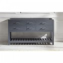 Caroline Estate 60" Cabinet Only in Grey