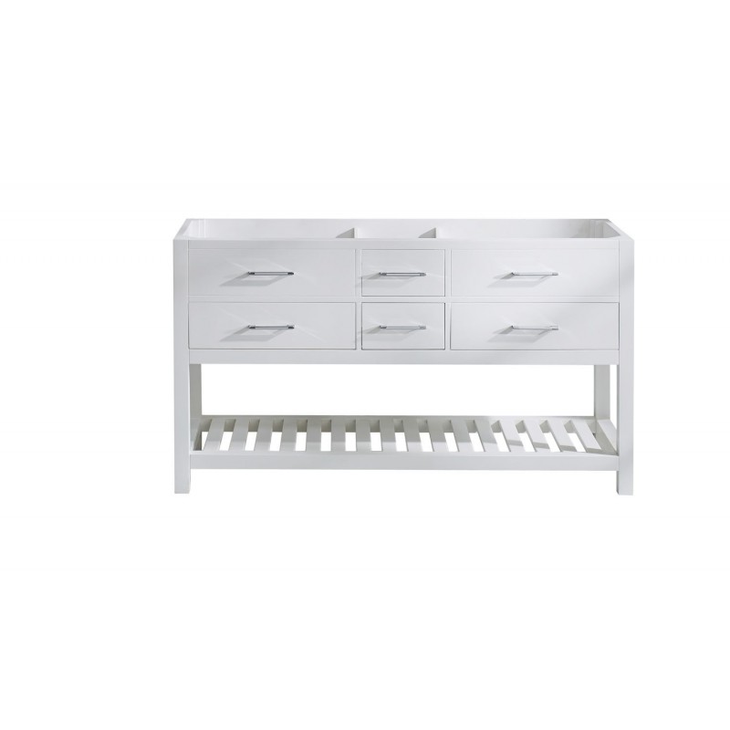 Caroline Estate 60" Cabinet Only in White