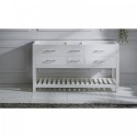Caroline Estate 60" Cabinet Only in White