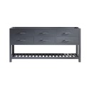 Caroline Estate 72" Cabinet Only in Grey
