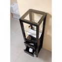 Cailey 16" Linen Cabinet in Espresso