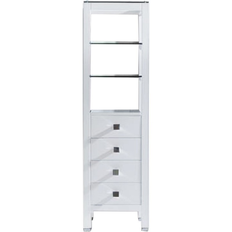 Cailey 16" Linen Cabinet in White