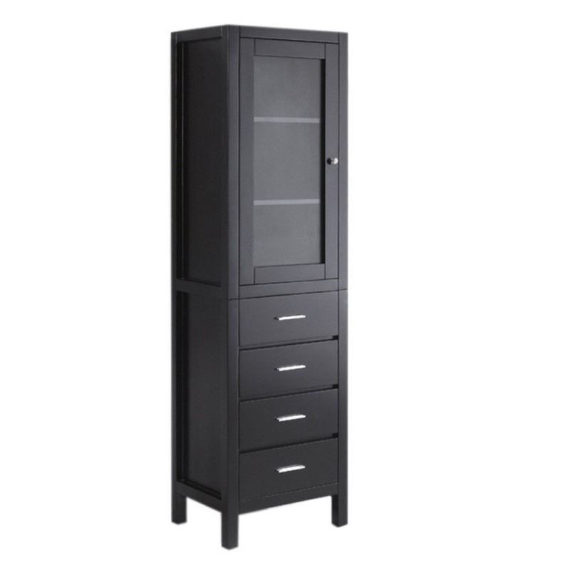 Wellmont 20" Linen Cabinet in Espresso