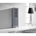 Wellmont 20" Linen Cabinet in Grey