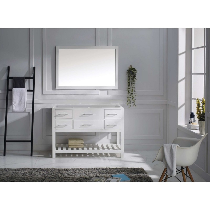 Caroline Estate 48" Cabinet Only in White