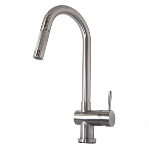 Huya Brushed Nickel Single Handle Faucet