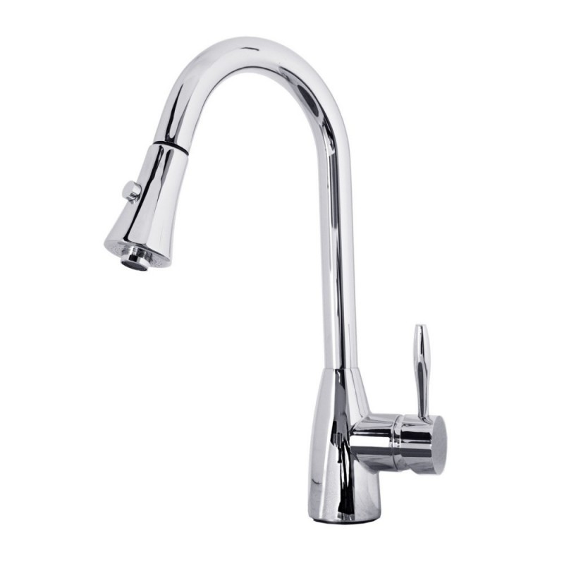 Varuna Polished Chrome Single Handle Faucet