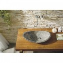 Haides Natural Stone Bathroom Vessel Sink in China Juparana Granite