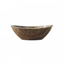 Doris Natural Stone Bathroom Vessel Sink in Coffee Marble