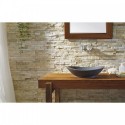 Bia Natural Stone Bathroom Vessel Sink in G654 Granite