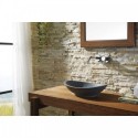 Bia Natural Stone Bathroom Vessel Sink in G654 Granite