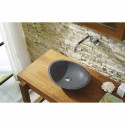 Bia Natural Stone Bathroom Vessel Sink in G654 Granite