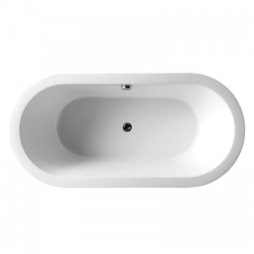 Serenity 70" x 31.5" Freestanding Soaking Bathtub